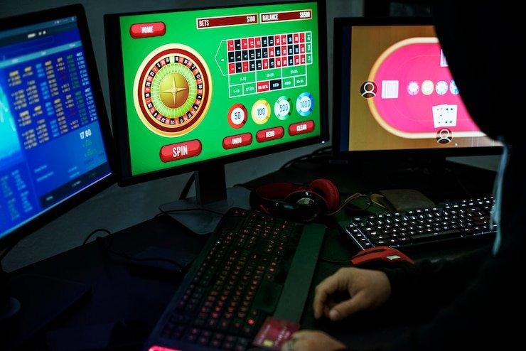 Tampilan permainan The Dog House di aplikasi soho togel menampilkan grid Megaways dan simbol bertema anjing